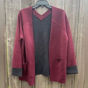 Lululemon Womens Size 6 Reverse Me Wrap Cardigan